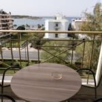 Comfortable hotel room in Glyfada with balcony